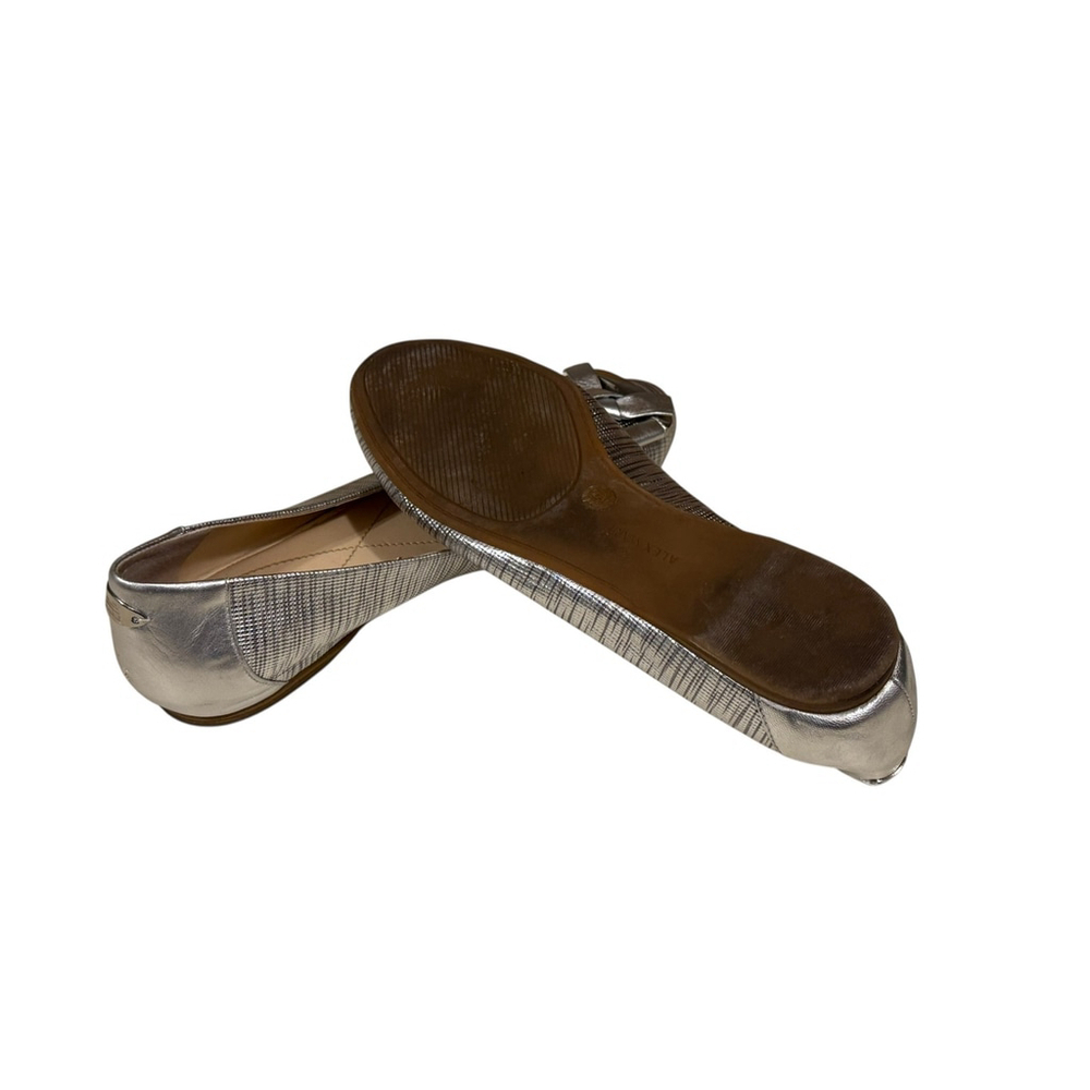 Alex Marie Women’s Silver Metallic Flats Size 8.5 - Picture 7 of 8